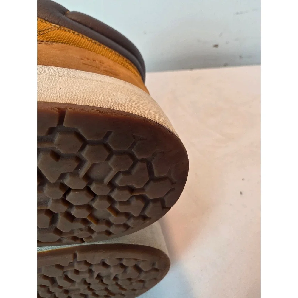 Timberland Davis Square Chukka Boots Wheat Nubuck Cordura Mens 10.5 A1MHZ